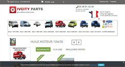 Desktop Screenshot of ivcity-parts.com